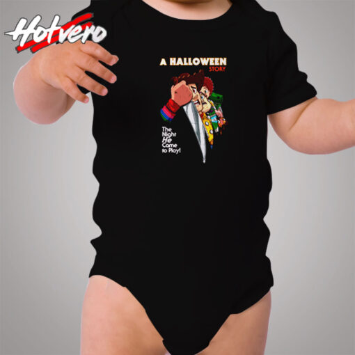 A Halloween Toy Story Cozy Baby Onesies