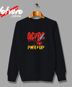 Acdc Power Up Stage Lights Official Urban Sweatshirt