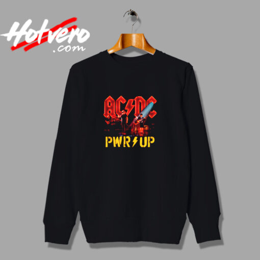 Acdc Power Up Stage Lights Official Urban Sweatshirt