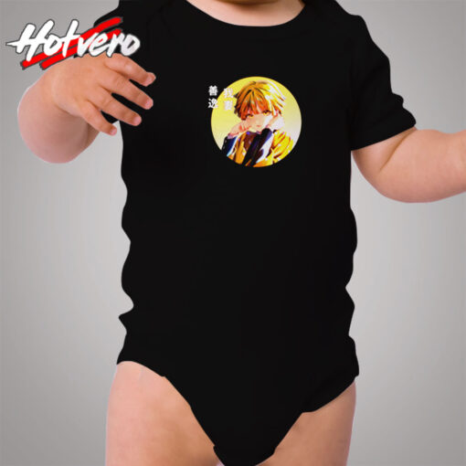 Agastuma Zenitsu Demon Slayer Cozy Baby Onesies