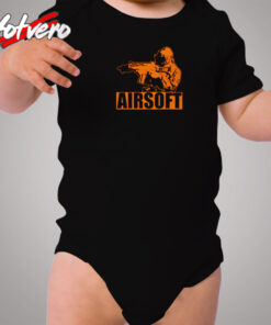 Airsoft Combat Paintball Cozy Baby Onesies