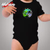 Alien Peace Sign Cozy Baby Onesies