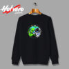 Alien Peace Sign Urban Sweatshirt