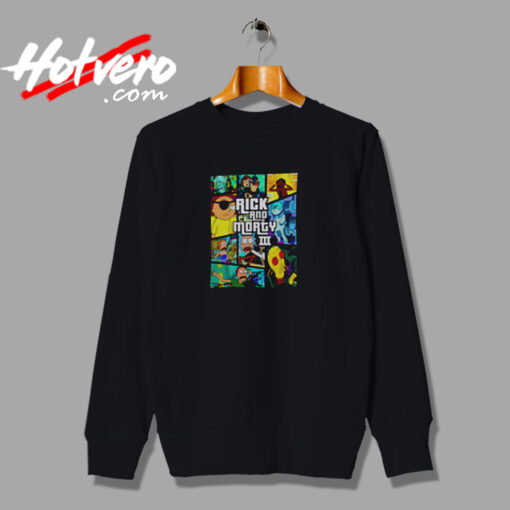 All Seasons Rick & Morty Mash Up Urban Sweatshirt