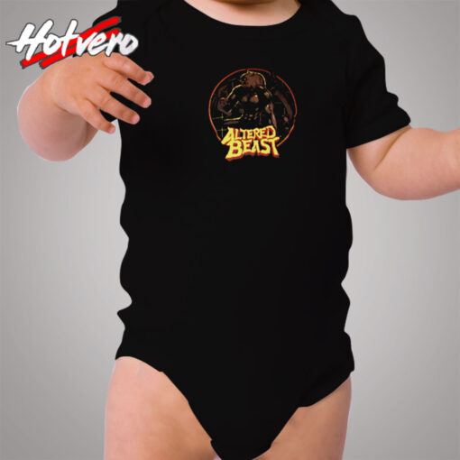 Altered Beast Circle Werewolf Sega Cozy Baby Onesies