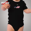 American Flag Usa Free Diving Scuba Diver Cozy Baby Onesies