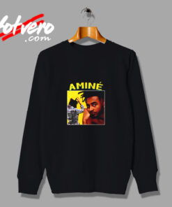 Amine Vintage 90s Homage Retro Rapper Urban Sweatshirt