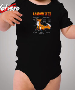 Anatomy Of A Fox Cozy Baby Onesies