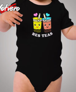 Anime Bes Teas Boba Bubble Tea Cozy Baby Onesies