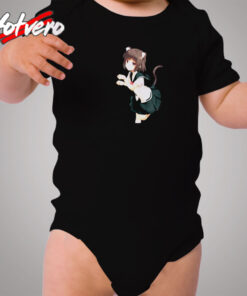 Anime Catgirls Cozy Baby Onesies