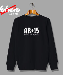 Ar15 Back In Black Urban Sweatshirt