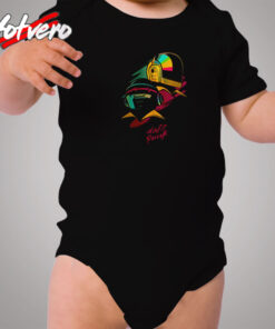 Awesome Daft Punk Retro Unisex Adult Cozy Baby Onesies