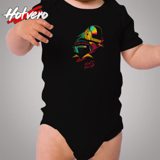 Awesome Daft Punk Retro Unisex Adult Cozy Baby Onesies