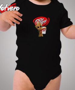 Baby Groot Dr Pepper Guardians Galaxy Cozy Baby Onesies