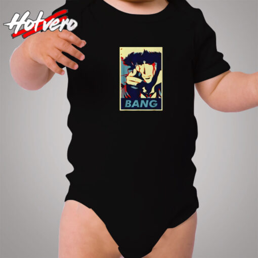 Bang Spike Spiegel Cowboy Bebop Anime Cozy Baby Onesies