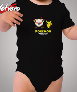 Bape X Pokemon Mankey Cozy Baby Onesies