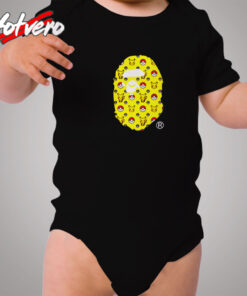 Bape X Pokemon Pokeball Cozy Baby Onesies