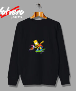 Bart Simpson Skate Urban Sweatshirt