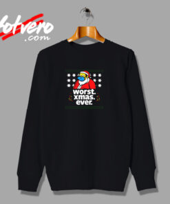 Bart Simpson Worst Christmas Urban Sweatshirt