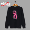 Baseball Pink Ribbon Urban Sweatshirt