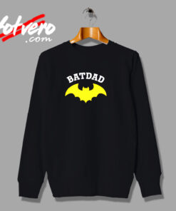 Batdad Halloween Horror Dad Father Papa Urban Sweatshirt