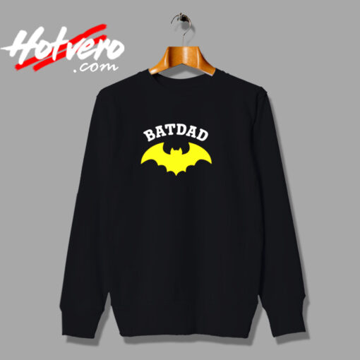 Batdad Halloween Horror Dad Father Papa Urban Sweatshirt