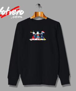 Batman Superman Wonder Woman Christmas Urban Sweatshirt