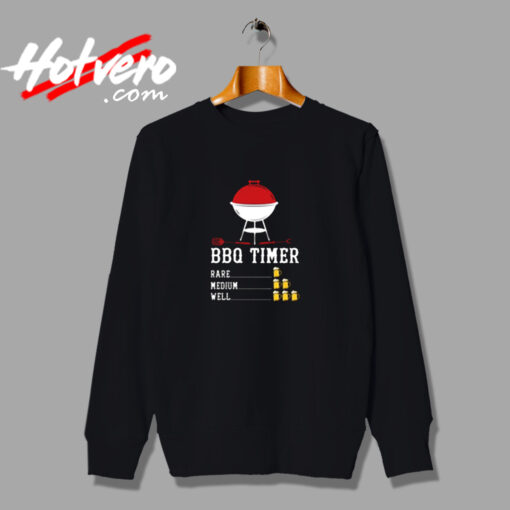 Bbq Timer Barbecue Urban Sweatshirt