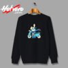 Be All You Can Be Bunny Rides In To Save The Day Urban Sweatshirt