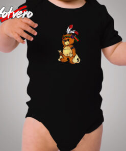 Bear Hustle Money Rap Boys Christmas Cozy Baby Onesies