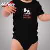 Beast Mode Gym Training Mode On Try Hard Snoopy Cozy Baby Onesies