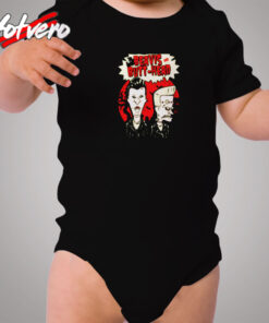 Beavis And Butthead Blood Sucking Vampires Cozy Baby Onesies