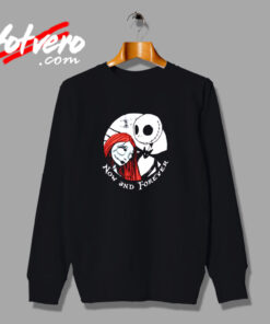 Before Christmas Jack & Sally Now And Forever Urban Sweatshirt