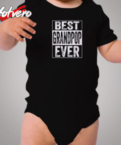 Best Grandpop Ever Cozy Baby Onesies