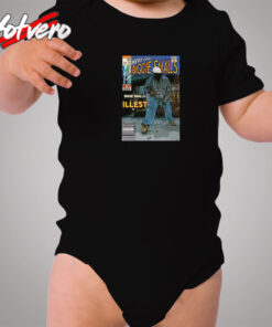 Biggie Smalls Is The Illest Comic Book Cozy Baby Onesies