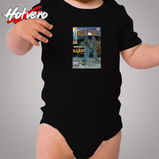 Biggie Smalls Is The Illest Comic Book Cozy Baby Onesies