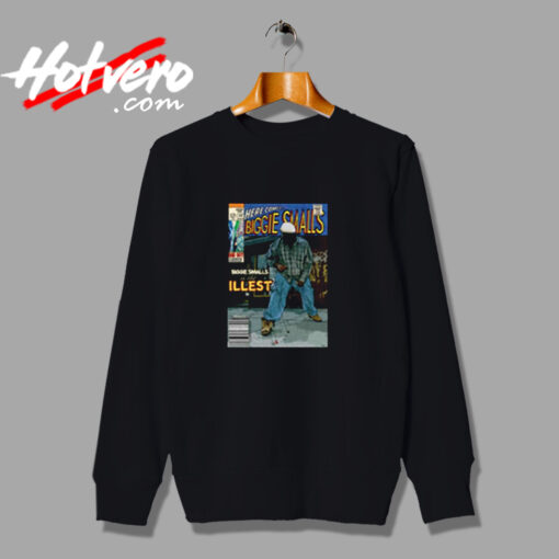 Biggie Smalls Is The Illest Comic Book Urban Sweatshirt