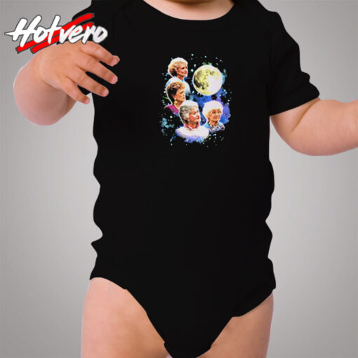 Bioworld The Four Golden Girls Moon Cozy Baby Onesies