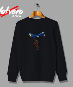 Bird Watcher Blue Jay Urban Sweatshirt