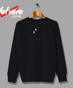 Black Cat Beautiful Urban Sweatshirt