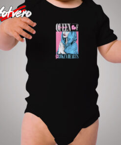 Blackbear Queen Of Broken Hearts Cozy Baby Onesies