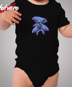 Blue Eyes White Dragon Cozy Baby Onesies