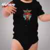 Bon Jovi Heart Dagger Logo Cozy Baby Onesies