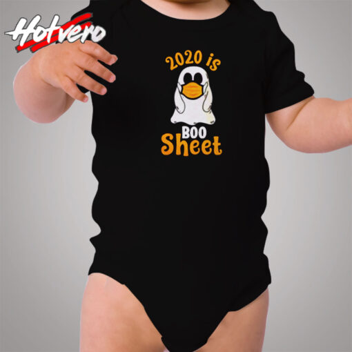 Boo Sheet Ghost Cozy Baby Onesies