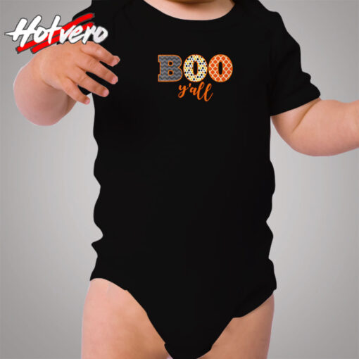 Boo Y’all Halloween Cozy Baby Onesies