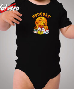 Booooks Book Gift For Halloween Costume Cozy Baby Onesies