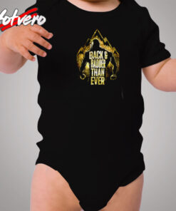 Braun Strowman Back & Badder Than Ever Cozy Baby Onesies