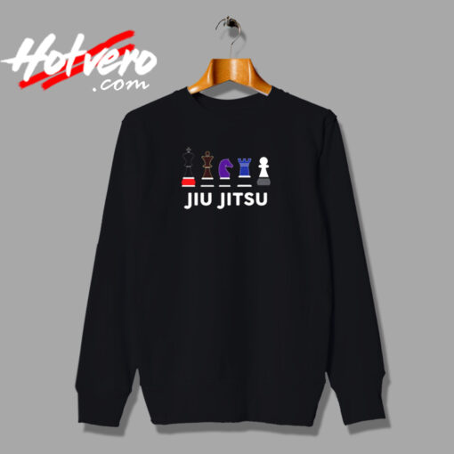 Brazilian Jiu Jitsu Chess Pieces Bjj Urban Sweatshirt