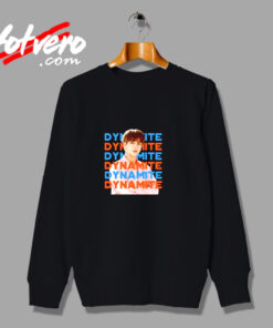 Bts Dynamite Jin Retro Urban Sweatshirt