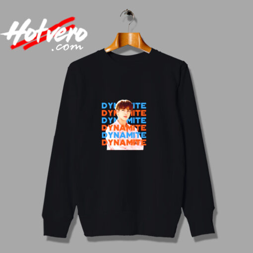 Bts Dynamite Jin Retro Urban Sweatshirt